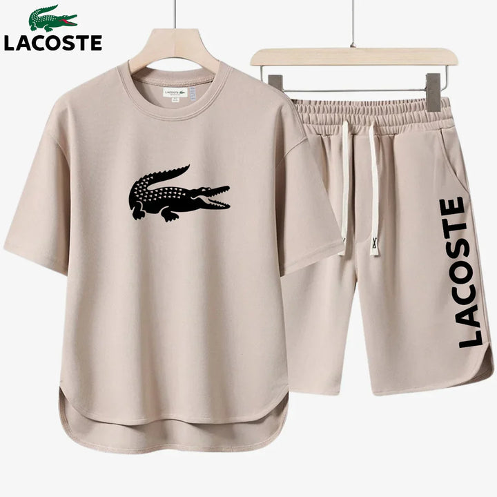 Lacoste™ T-Shirt & Shorts Set – 2025 Edition