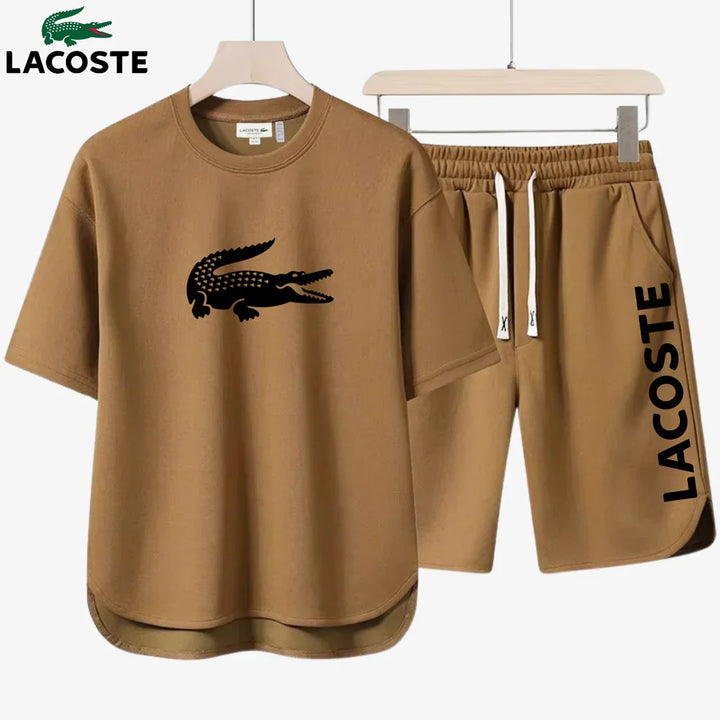 Lacoste™ T-Shirt & Shorts Set – 2025 Edition