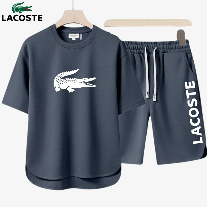 Lacoste™ T-Shirt & Shorts Set – 2025 Edition