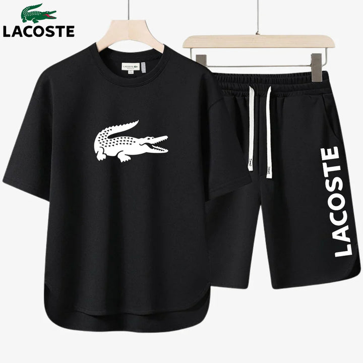 Lacoste™ T-Shirt & Shorts Set – 2025 Edition