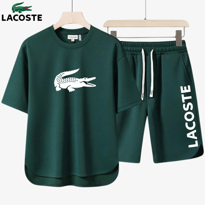 Lacoste™ T-Shirt & Shorts Set – 2025 Edition